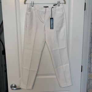 EXPRESS White Ankle Pant